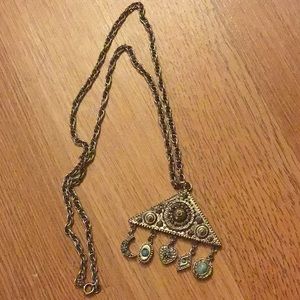 Triangle Charm Necklace